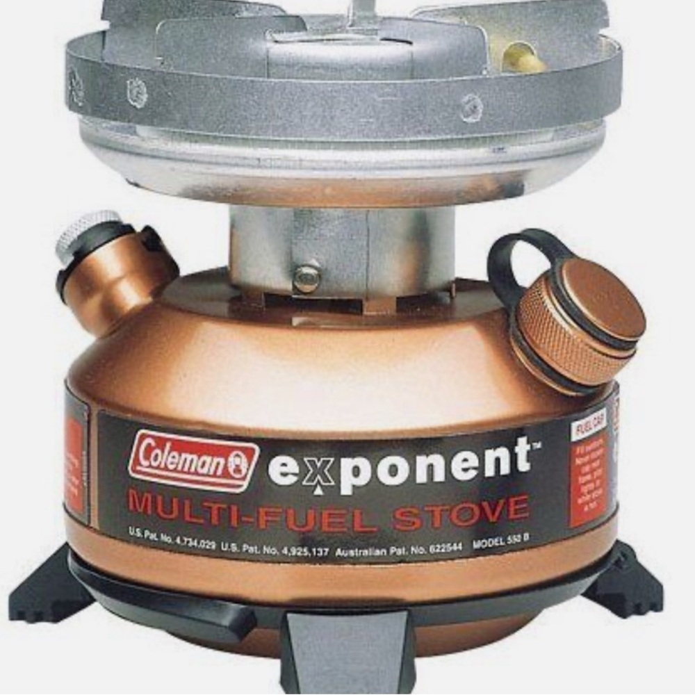 Coleman Exponent Multi-Fuel Stove in Bronze and Black